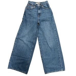 Topshop MOTO wide leg jeans. Size 24